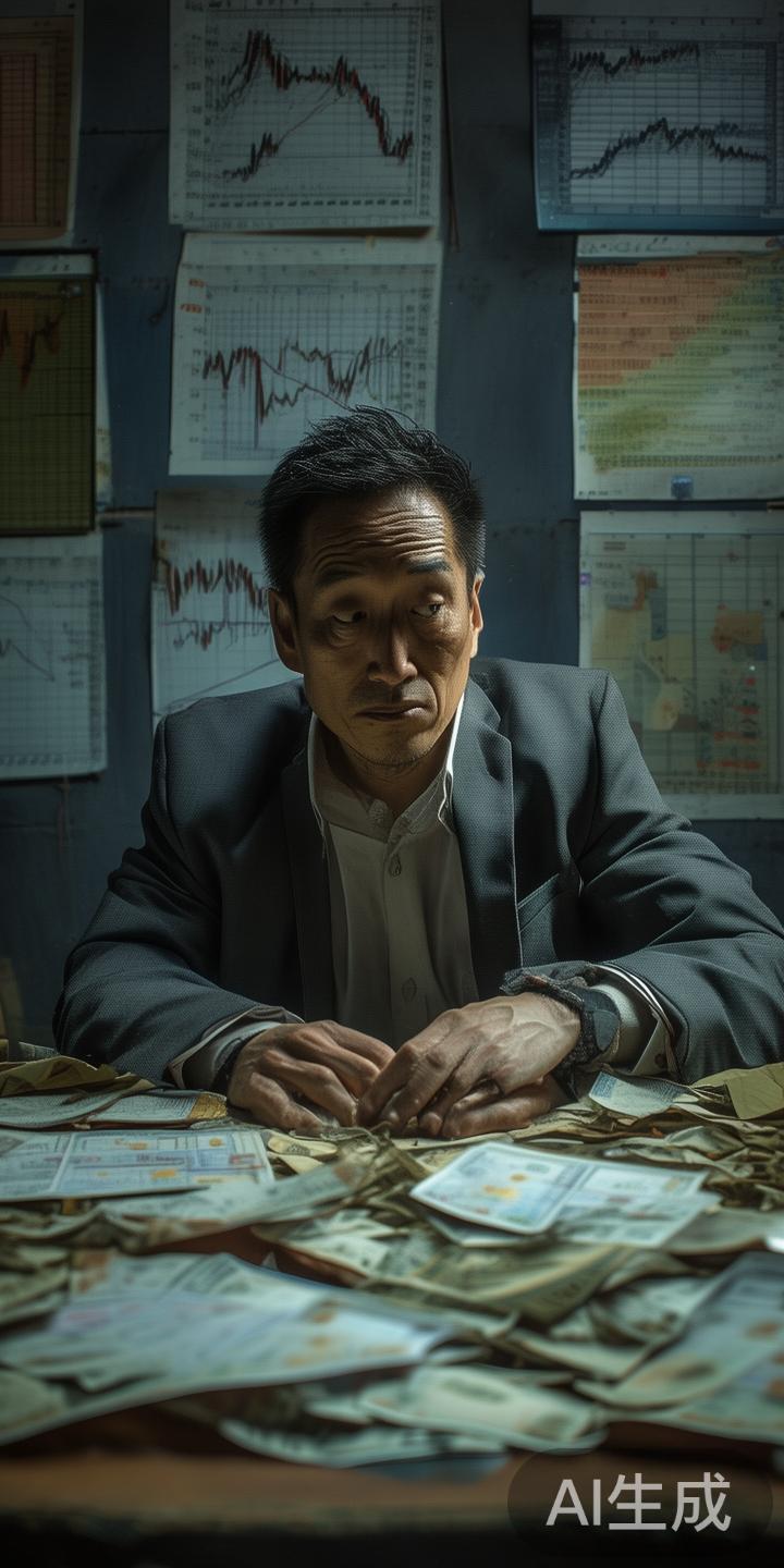 连续多次失利后，我的资金逐渐缩水，甚至借债补仓。不